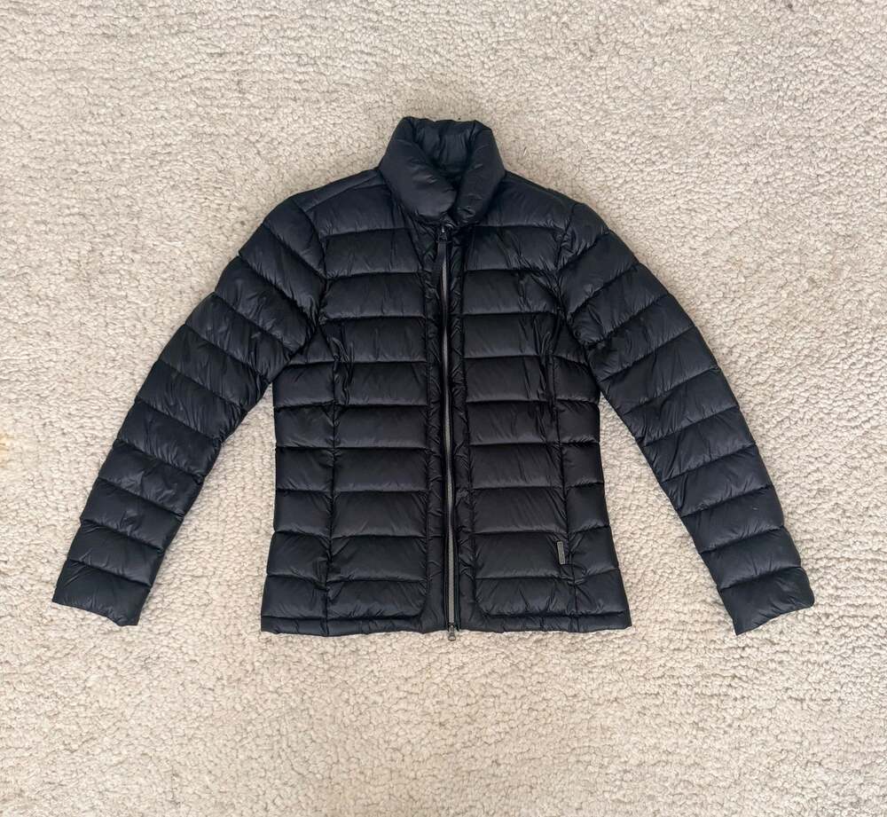 Woolrich John Rich & Bros. Women's Black Quilted Down Puffer Jacket – Size Large
